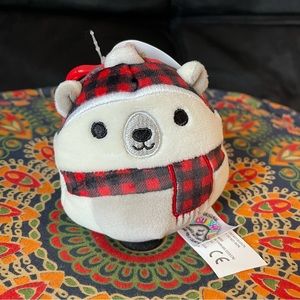 Brooke Christmas Squishmallow clip